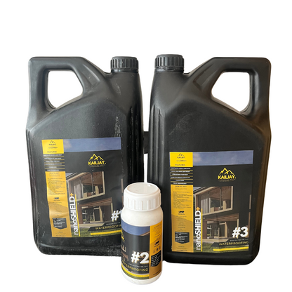 KailJay nanoSHIELD+ DIY Waterproofing – Advanced 3-Step Concrete Protection
