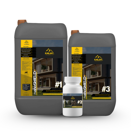 KailJay nanoSHIELD+ DIY Waterproofing – Advanced 3-Step Concrete Protection